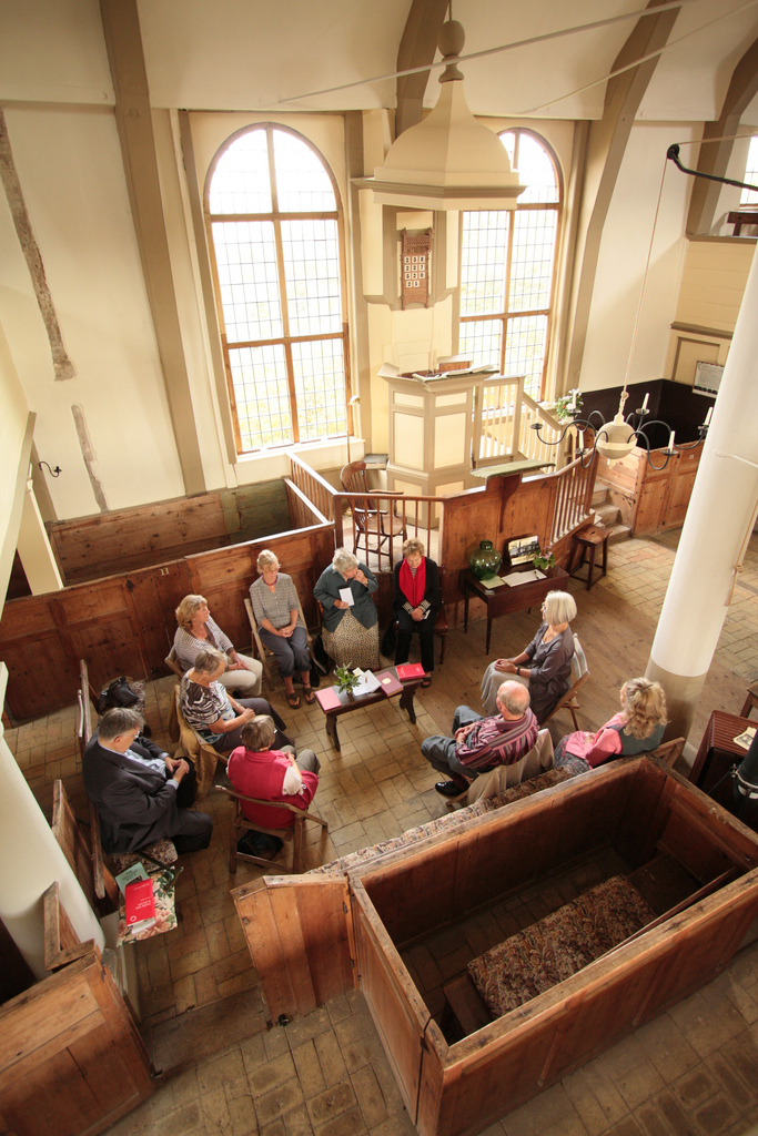 Quaker Meeting for Worship taking place in Walpole.